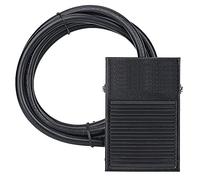 Gebildet 12V-24V-48V-220V/10A Interruptor de Pedal Antideslizante Momentáneo SPDT NO NC Interruptor de pie de Metal Manos Libres con Cable de 1M