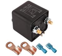 Gebildet 1Pieza Trabajo Pesado 24VDC 100A Relés para Coche Barco Camión Motor Automoción de Arranque, 4Pin SPST con 2Huella + 2Borne de Contacto