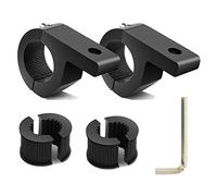Gebildet 2pcs Soporte de Montaje de Tubo de Luz de Trabajo Universal Soporte de 19-30mm,Soportes de Abrazaderas de Barra de Luz LED de Moto para Faros Antiniebla,Coches,Camiones,Motocicletas