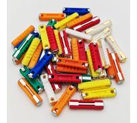 Gebildet 44 Piezas Fusible Torpedo para Coche Fusibles Torpedo Surtido de Fusibles Torpedo Fusibles para Coches Antiguos para vehículos Europeos (5 A/8 A/10 A/16 A/20 A/25 A/30 A)