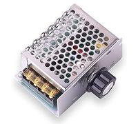 Gebildet Controlador de Termostato de Motor Regulador de Voltaje Electrónico AC SCR Control de Velocidad Regulador de Calor de Potencia Gobernador Atenuador Tiristor de Alta Potencia (220VAC 4000W)