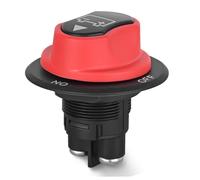 Gebildet Interruptor de Desconexión de Batería 50A Aislador Desconexión Principal 12V-48V Interruptor Corte de Energía Encendido y Apagado Resistente al Agua para Barcos Automóviles,ATV, UTV, Yates
