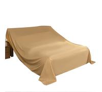 GEBIN Paño a Prueba de Polvo para Muebles, Cubierta Antipolvo para Muebles de Tela A Prueba de Polvo para TV, Sofá, Cubierta Antipolvo para Decoración de Sala de Estar (Camello Claro,2x1.2 m)