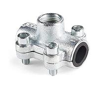 Gebo dt - Abrazadera con toma 1/2x1/2" acero