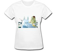 geboan Men's Princess Mononoke Short Sleeve T Shirt White Men's