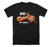 geboan Mike Tyson Just Punch It Gym Training Workout Men T Shirt Size S 5XL Men T-Shirt