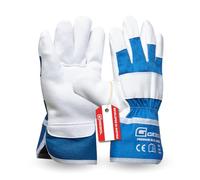 Gebol Guantes de trabajo para niños de 4 a 6 años, talla XXS (5), color azul