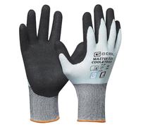 Gebol Master Flex Cool&Touch | Talla M (Gr 8) | Guantes de trabajo refrigerantes contra el sudor | aptos para pantalla táctil | Guantes protectores transpirables | cómodos de llevar | para mujer |