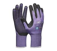 Gebol Multi Flex Lady | Guantes de trabajo con revestimiento de nitrilo y puntos | Guantes de nitrilo dermatológicamente probados | Guantes de jardinería con agarre para mujer | Talla XS (Gr 6) |