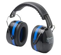 Gebol Protección auditiva profesional | valor SNR 32 dB | extra ancha, acolchada, longitud ajustable y cojín suave | para hombre y mujer | tamaño universal | azul, negro | 1 unidad