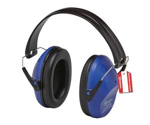 Gebol Protección auditiva Safety Kids blue | cómodos auriculares para niños | orejeras plegables | autismo, concierto, bricolaje, niño, niña, tamaño universal, azul, negro, 1 unidad