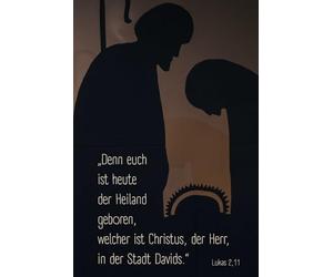 Geboren in der Krippe - Christliches Notizbuch zur Weihnachtszeit mit Bibelvers Lukas 2,11: Liniertes Weihnachts-Notizbuch mit 120 Seiten, Tagebuch ... Männer | Für Gebet, Andacht & Gedanken
