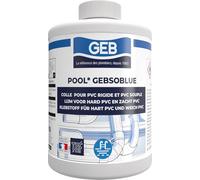 Gebsoblue 1L - Pegamento especial para piscina jaccuzzi riego para montar tuberías y accesorios de PVC. Libre de THF