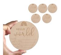 Geburtsanzeigeschild, Baby-Ankunftsschild aus Holz, Neugeborenes Schild Baby-Holzschilde Baby-Ankunftsschild Baby-Ankunftsschild Baby-Ankunftsschild