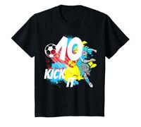 Geburtstagsshirt Junge Jahrgang 2015 10 años alt Fußball Camiseta