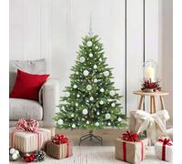 Gecheer Árbol de Navidad Artificial con 150 LED Verde 120 cm PE y PVC Modelo LYKQY-3397526ES