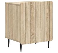 Gecheer Cabecera de Noche Vintage Roble Sonoma con Amplio Almacenamiento y Estabilidad LYKGMZJ-894339ES
