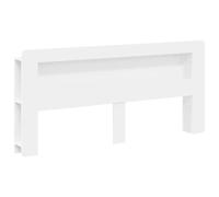 Gecheer Cabecero de Armario Moderno, Estilo y Practicidad, Diseño Equilibrado, Estantes Verticales, Madera de Ingeniería, para Dormitorio YJXGMZJ-8001300ES