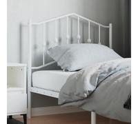 Gecheer Cabecero de Metal Blanco 90 cm,Cabeceros Moderno,Cabezales Cama,Muebles Habitacion,Cama Cabeza,Mueble Cabecero,CJ-3