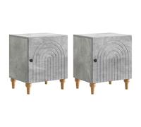 Gecheer Cajonera de Noche Moderna, Estilo Elegante, 43 x 34,5 x 50 cm, Madera de Ingeniería, para Dormitorio y Oficina YJXGMZJ-894112ES