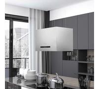 Gecheer Campana Extractora de Isla Silenciosa con Filtro de Grasa de 3 Capas y LED - Diseño Moderno para Cocina Modelo YJXLRZJ-51020ES