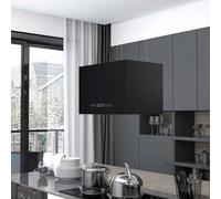 Gecheer Campana Extractora de Isla Silenciosa con Filtro de Grasa de 3 Capas y LED - Negro Modelo LYKLRZJ-51022ES