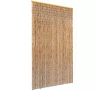 Gecheer Cortina antimoscas para puertas de bambú 120 x 220 cm, mosquitera, para exterior, cortina para puerta protectora del sol antimoscas, cortina antimoscas para puerta o ventana, L43724