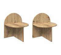 Gecheer Mesa de Noche Moderna de Madera: Diseño Elegante y Fácil Ensamblaje LYKGMZJ-8001148ES