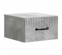 Gecheer Mesas de Noche Elegantes y Funcionales - Diseño Moderno, Madera de Ingeniería, 34,5 x 33 x 20 cm LYKGMZJ-898941ES