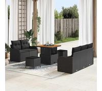 Gecheer Sofá de Jardín Modular 4 Piezas - Resistente a la Intemperie, Confortable y Fácil Mantenimiento Modelo YJXLYD-3364154ES
