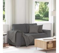 Gecheer Sofá Loveseat Gris Oscuro 120 cm Tejido de Pana,Sofa de Salón Moderno para Salón Dormitorio Oficina,Sofa Cheslong,Modulos Salon