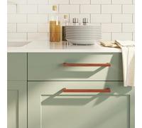 Gecheer Tiradores Armarios Bronce Acero Inoxidable Modernos para Cajones y Alacenas, Diseño Cuadrado, Tornillos Ajustables, 20 Unidades Modelo YHSQY-3203664ES