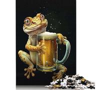 Gecko Beer Rompecabezas Imposible,desafío for Adults Entretenimiento Creativo 1500 Piezas Obra De Arte De Juego De para Adultos, Regalos A Partir De 14 Años 1500pcs (85x57cm)