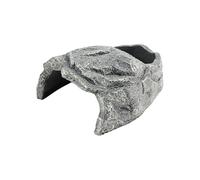 Gecko Cueva - Resina 11 x 12,5 x 6 cm Tamaño | Refugio para reptiles Casa Decor | Cave Lizard Cave for Bearded Dragons Snakes Lizards Basking In Terrario Or Fish Tank Environment