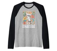 Gecko fácilmente distraído por Leopard Geckos Cute Women's Pet z Camiseta Manga Raglan
