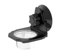 Gecko Feeding Ledge - Plato de comida de - Alimentador de ventosa, taza de alimentación, cuenco de terrario para camaleón de tortuga lagarto, accesorios para tanques