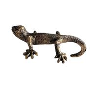 Gecko Figurine Planter Hugger - Lizard Pot Decoration, Adorable Animal Sculpture Adds Whimsical Charm to Outdoor Fence Garden Patio, Craetive Resin Ornament for Flowerpots Indoor Living Room