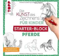 Gecko Keck Die Kunst des Zeichnens für Kinder Starter-Block - Pfer (Tapa blanda)