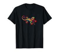 Gecko Lizard Paint Drip - Reptil Favorito del zoológico Camiseta