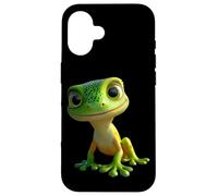 Gecko Motivo Lagarto Reptil Geckos Lagarto Iguana Gecko Carcasa para iPhone 16