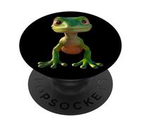 Gecko Motivo Lagarto Reptil Geckos Lagarto Iguana Gecko PopSockets PopGrip Adhesivo