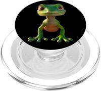 Gecko Motivo Lagarto Reptil Geckos Lagarto Iguana Gecko PopSockets PopGrip para MagSafe