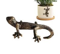 Gecko Planter Pot, Hugger Resin Gecko,4,33x2.68in Flower Pot Figurine, Funny Animal Statue, Lizard Decoration for Outdoor Home, Garden, Fence, Patio, Lawn, Yard Decor, Unique