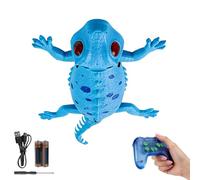 Gecko Que Trepa Por Las Paredes - Juego Divertido Recargable con Luz de 2 Modos Eléctrico,Juguetes De Control Remoto Robot Gecko Para Pared | para Hijos Hijas Estudiantes de Preescolar y Jardín de Inf