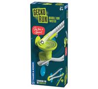 Gecko Run Marble Run Twister Expansion Pack de Thames & Kosmos - Acrobacias extra para juego de iniciación de carreras de canicas verticales; configuración rápida y sin desorden con almohadillas