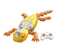 Gecko Trepador | Recargable con Ojos de LED Iluminados | Infantil De Gecko Trepamuros para Suelo Y Pared | para Niños Niñas Adolescentes y como Halloween Navidad