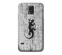 Gecko Wood Graphic Printed Funda Carcasa Case para Samsung Galaxy S5