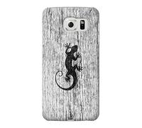 Gecko Wood Graphic Printed Funda Carcasa Case para Samsung Galaxy S6