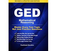 GED 2026 Mathematical Reasoning: Complete Study Guide with Practice Tests