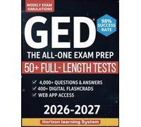 GED EXAM PREP: The All-in-One Study Guide to Hit Your Best Score and Pass on Your First Try | Ace All 4 Subjects in 2 Weeks with Clear Explanations, Full-Length Tests, and Proven Strategies